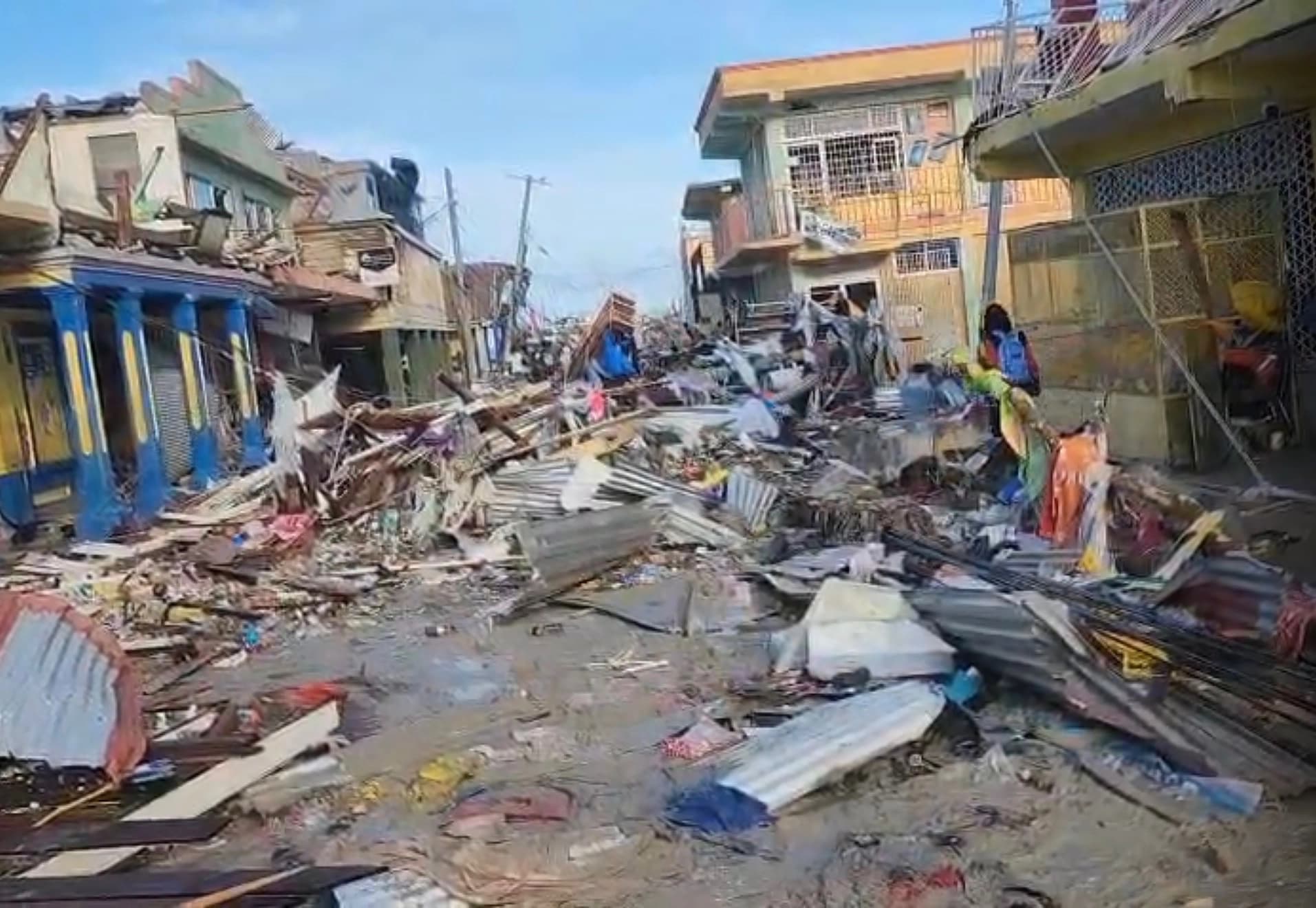 Hurricane Melissa damage in Jamaica