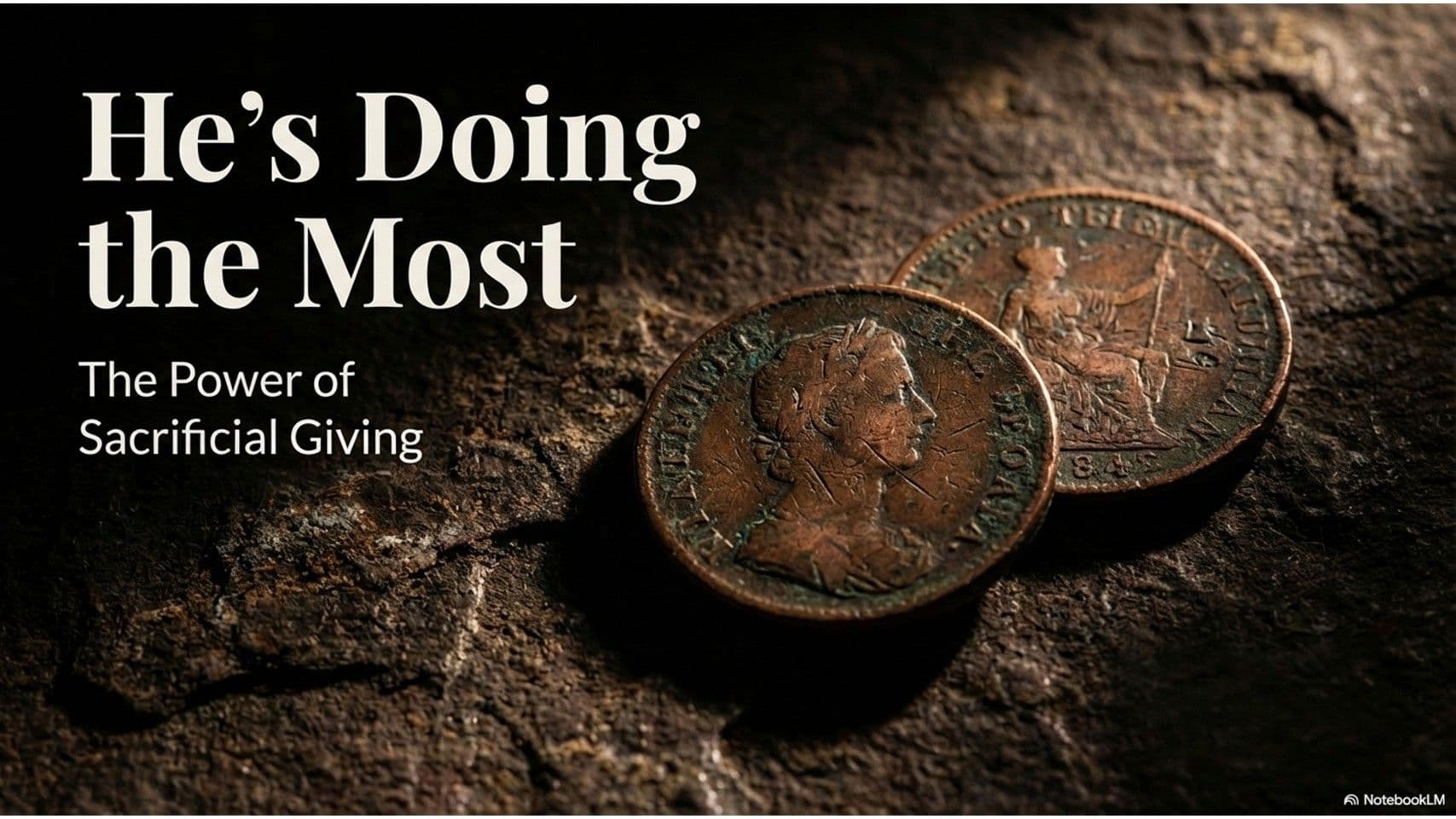 HE'S DOING THE MOST - THE POWER OF SACRIFICIAL GIVING series