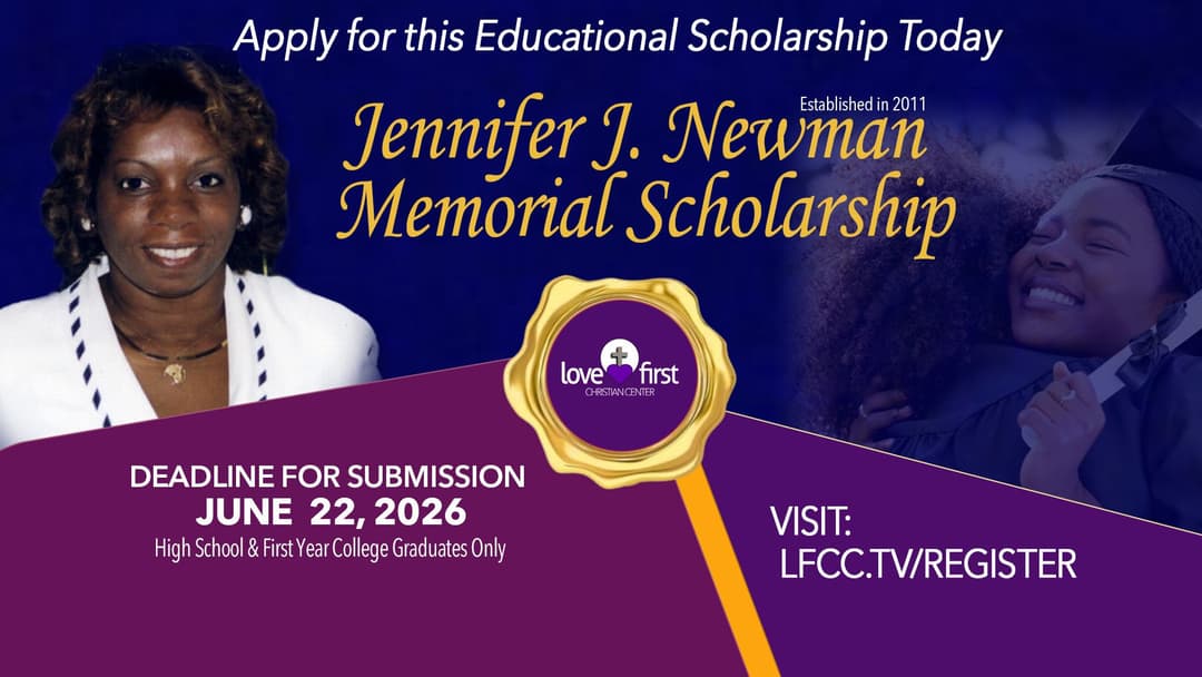 Jennifer Newman Scholarship - Love First Event