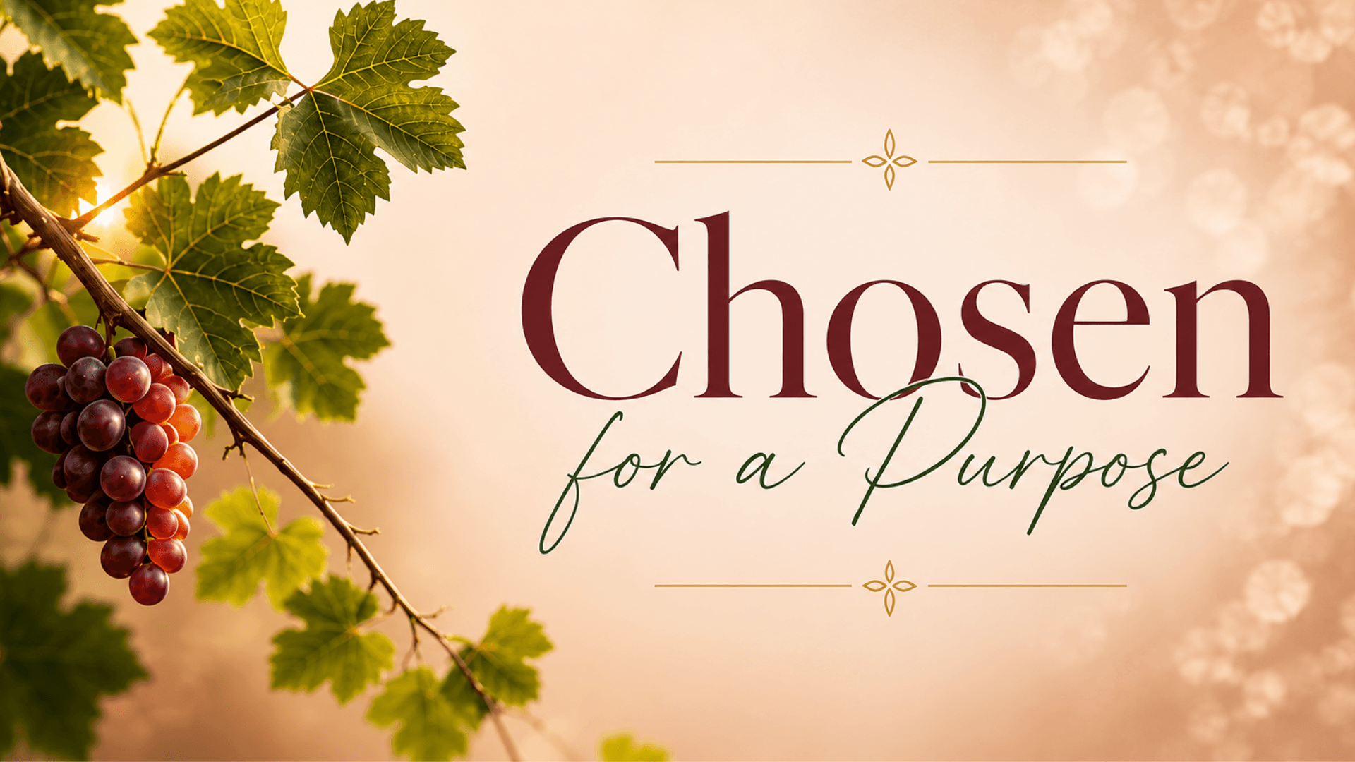 Chosen For A Purpose series