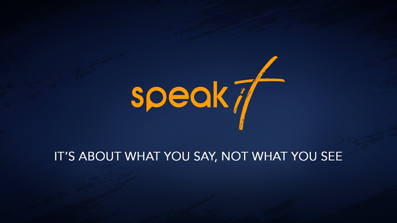 It’s About What You Say, Not What You See