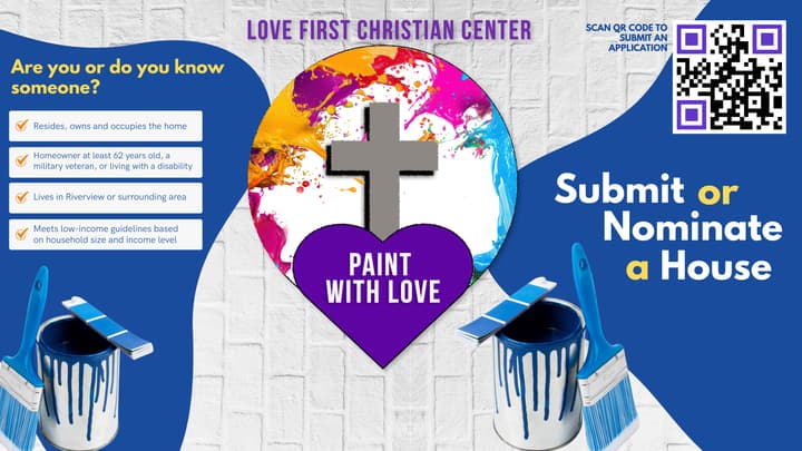 Paint With Love - Love First Christian Center