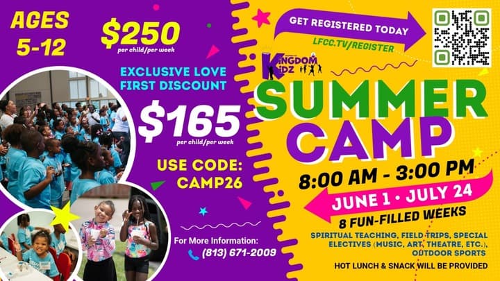 2026 Summer Camp - Love First Christian Center