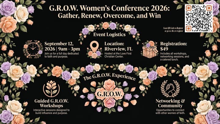 G.R.O.W. Women's Conference 2026 - Love First Christian Center